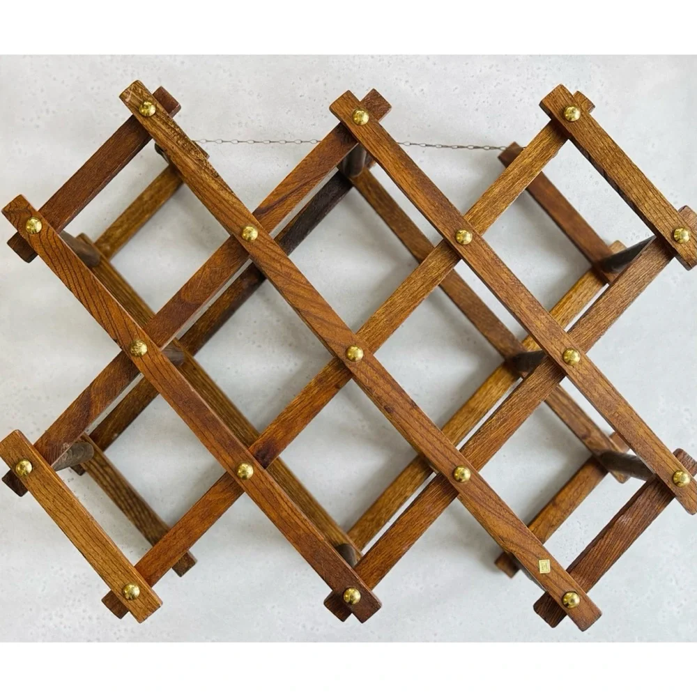 Vintage wooden expandable